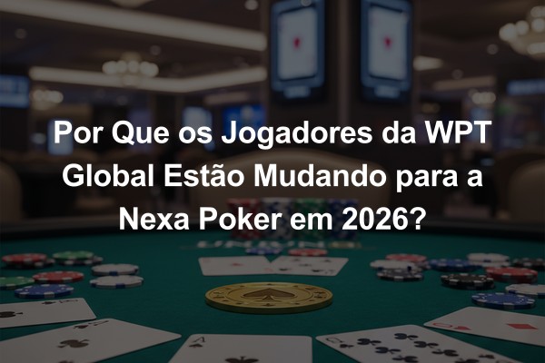 Por Que os Jogadores da WPT Global Estão Mudando para a Nexa Poker em 2026?