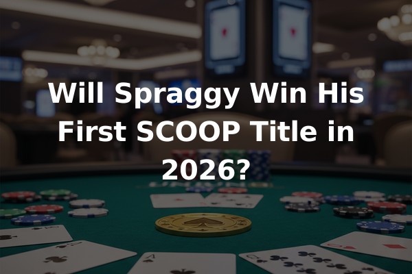 Will Spraggy Win His First SCOOP Title in 2026?