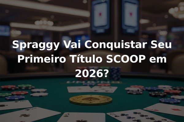 Spraggy Vai Conquistar Seu Primeiro Título SCOOP em 2026?